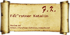 Fürstner Katalin névjegykártya